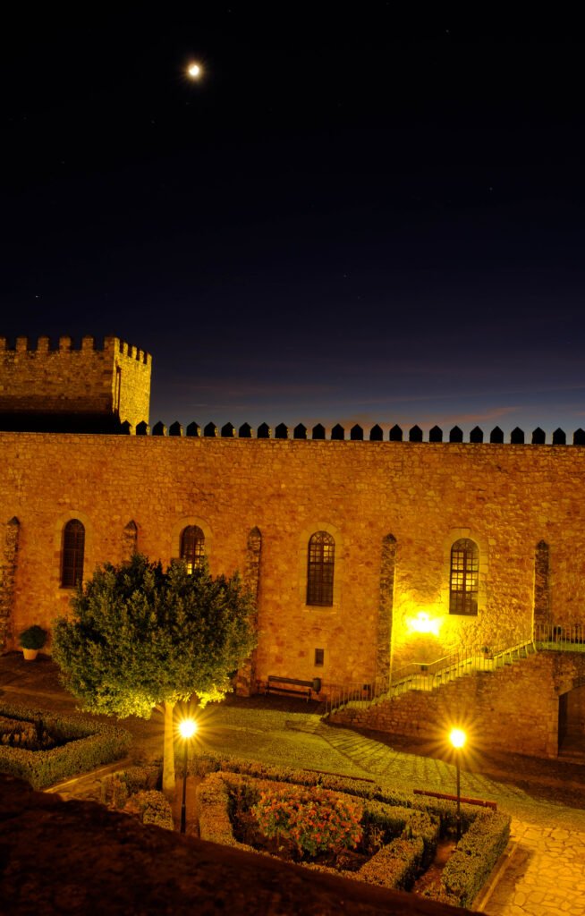 Castillo Medieval de SiGüenza en la noche